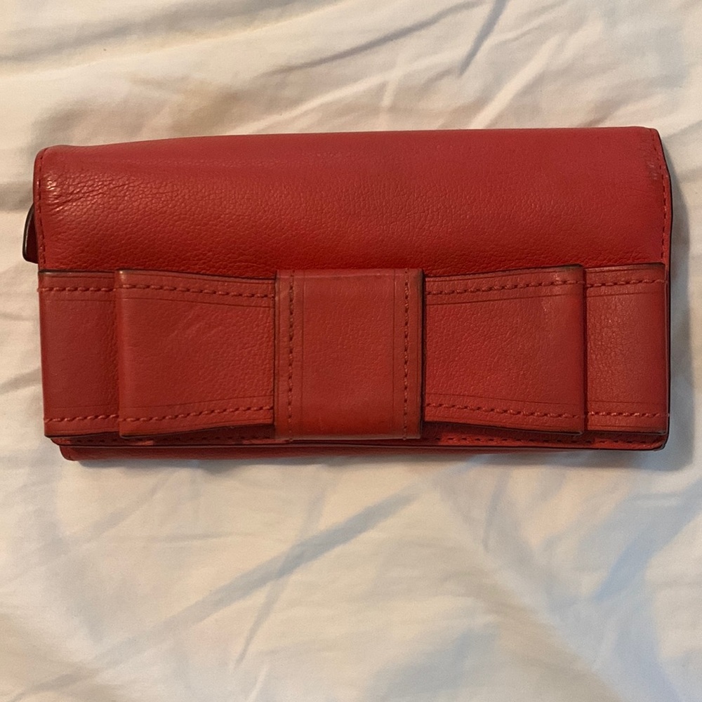 Red Kate Spade Wallet